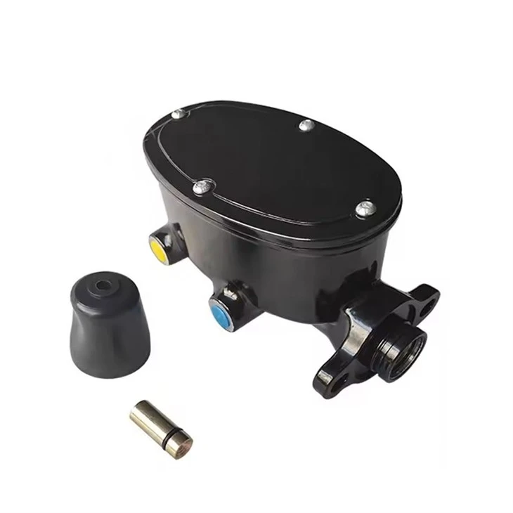 Black Painted Brake Master Cylinder For GM DODGE CHRYSLER TRUCK DISC Universal 260-8559-BK